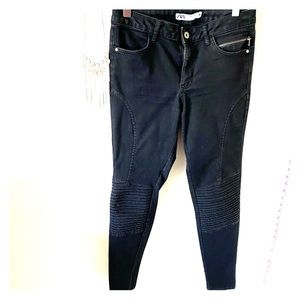 Zara biker jeans